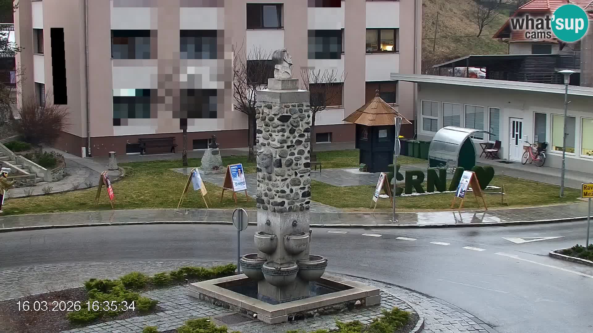 Črna na Koroškem Stadtzentrum | Koroška | Slowenien