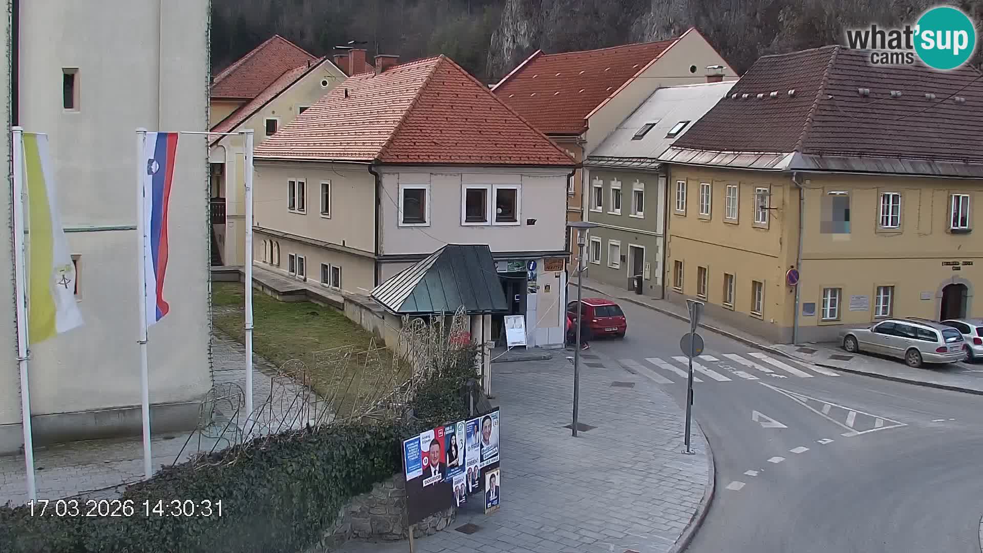 Črna na Koroškem Stadtzentrum | Koroška | Slowenien