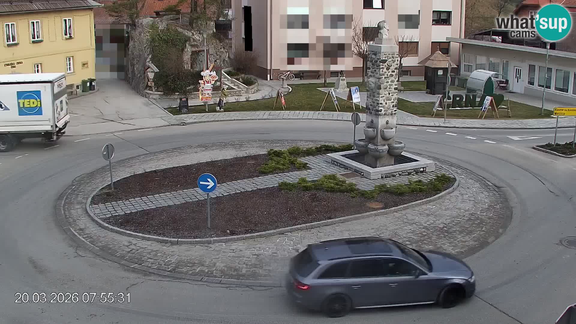 Črna na Koroškem Stadtzentrum | Koroška | Slowenien