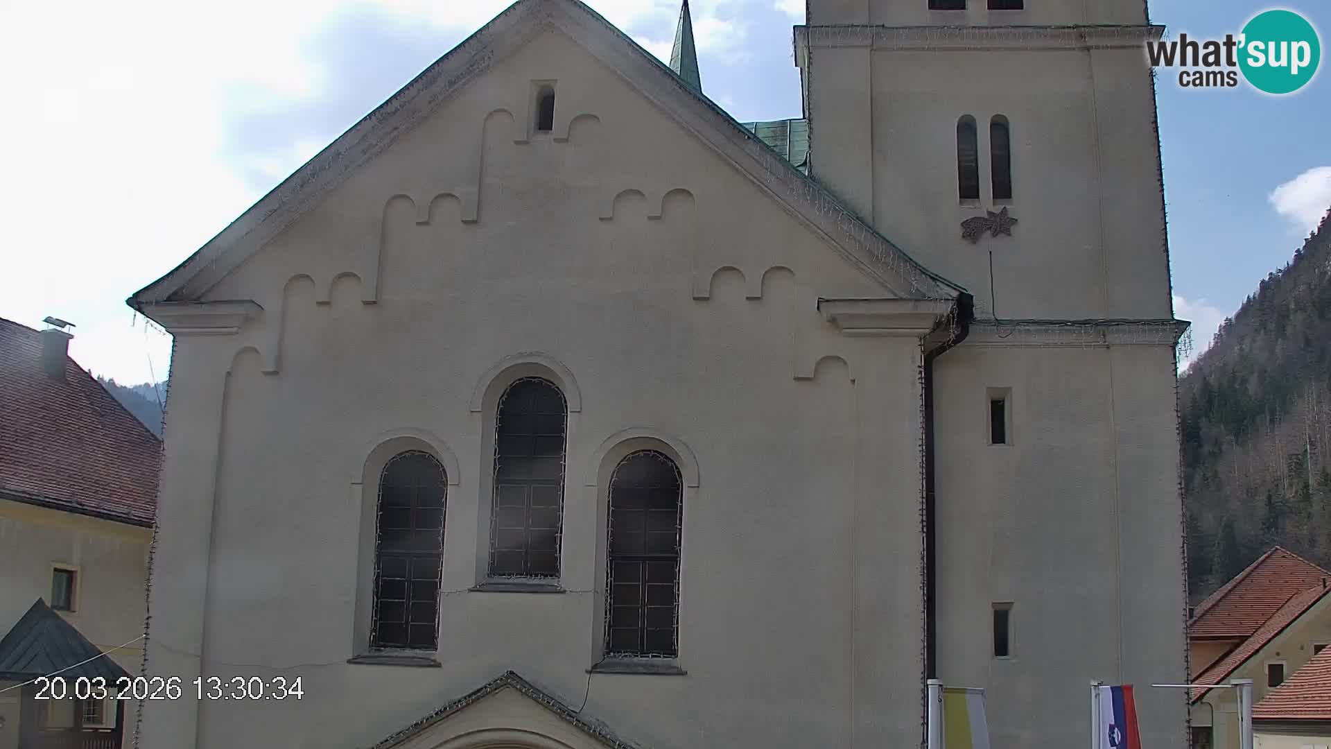 Črna na Koroškem Stadtzentrum | Koroška | Slowenien