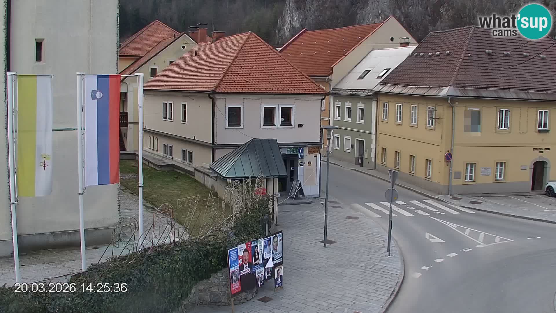 Črna na Koroškem Stadtzentrum | Koroška | Slowenien