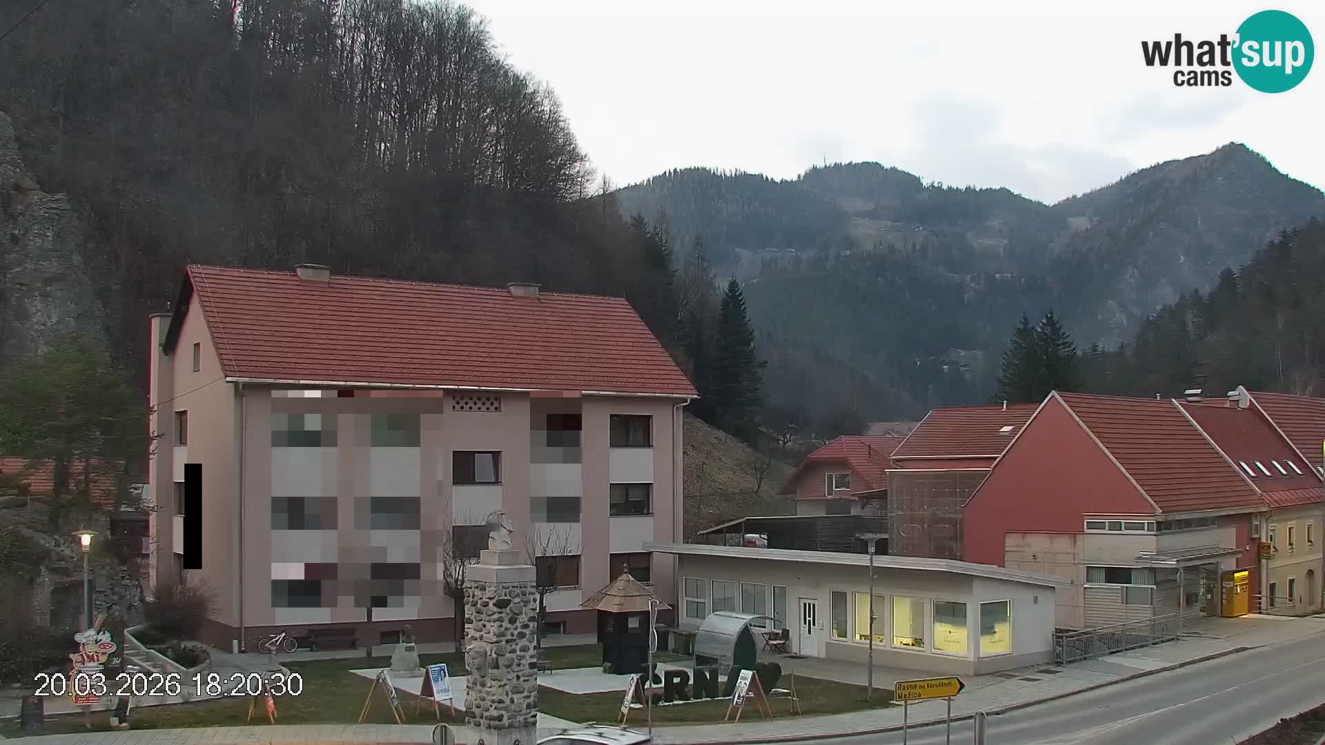 Centre-ville de Crna na Koroskem | Koroska | Slovénie