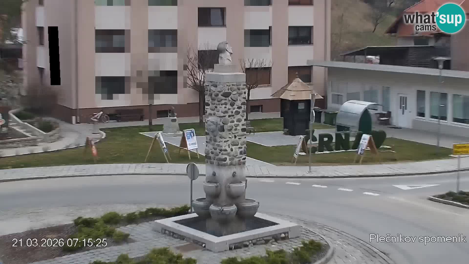 Črna na Koroškem Stadtzentrum | Koroška | Slowenien