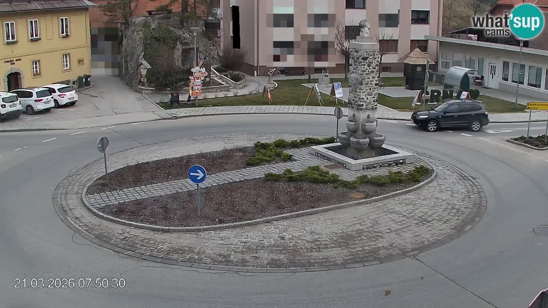 Črna na Koroškem Stadtzentrum | Koroška | Slowenien