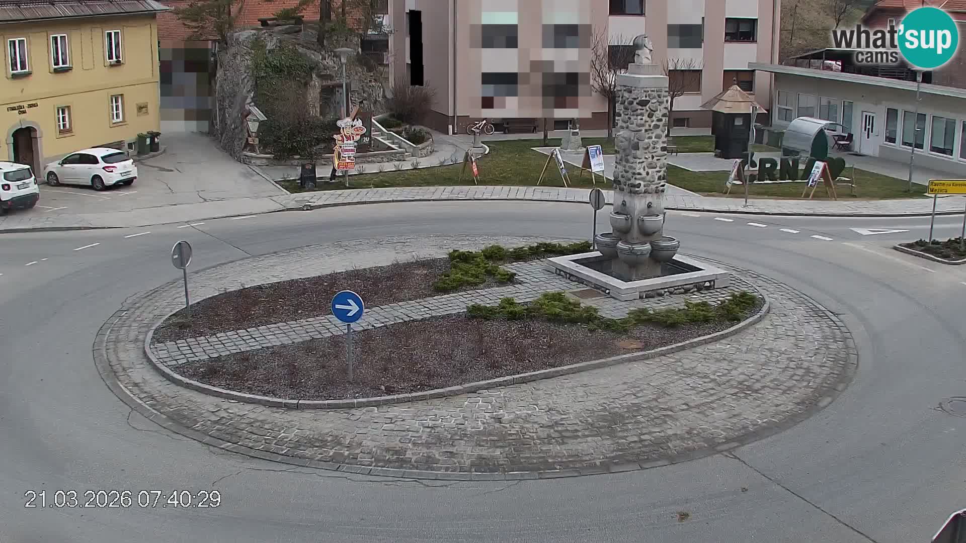 Črna na Koroškem Stadtzentrum | Koroška | Slowenien