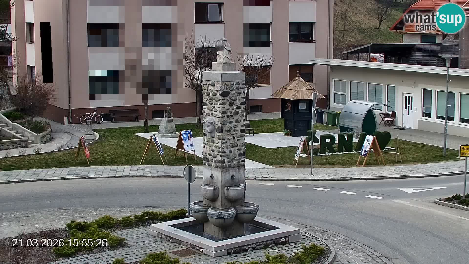 Črna na Koroškem Stadtzentrum | Koroška | Slowenien