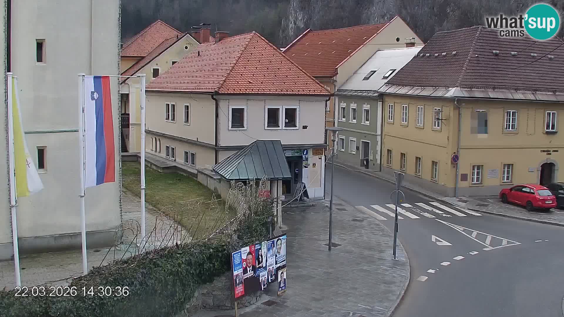 Črna na Koroškem Stadtzentrum | Koroška | Slowenien