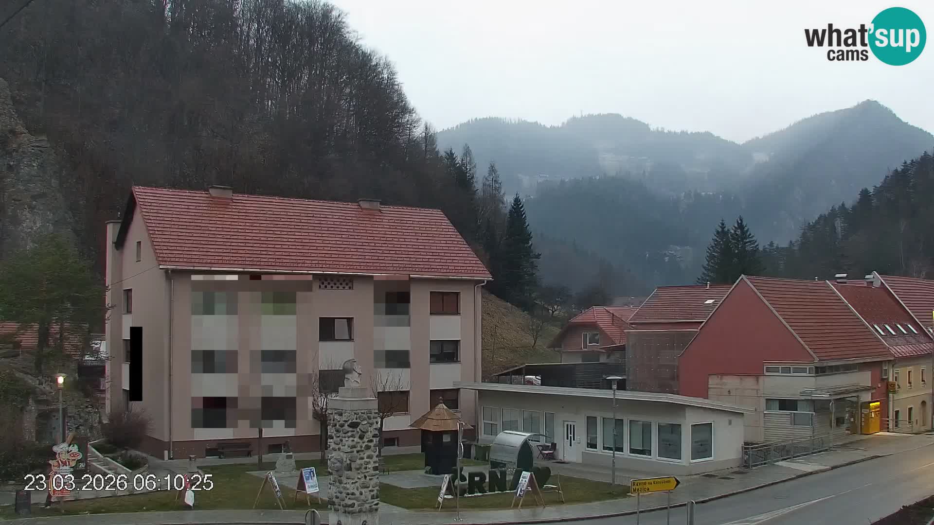 Središte grada Črne na Koroškem | Koroška | Slovenija