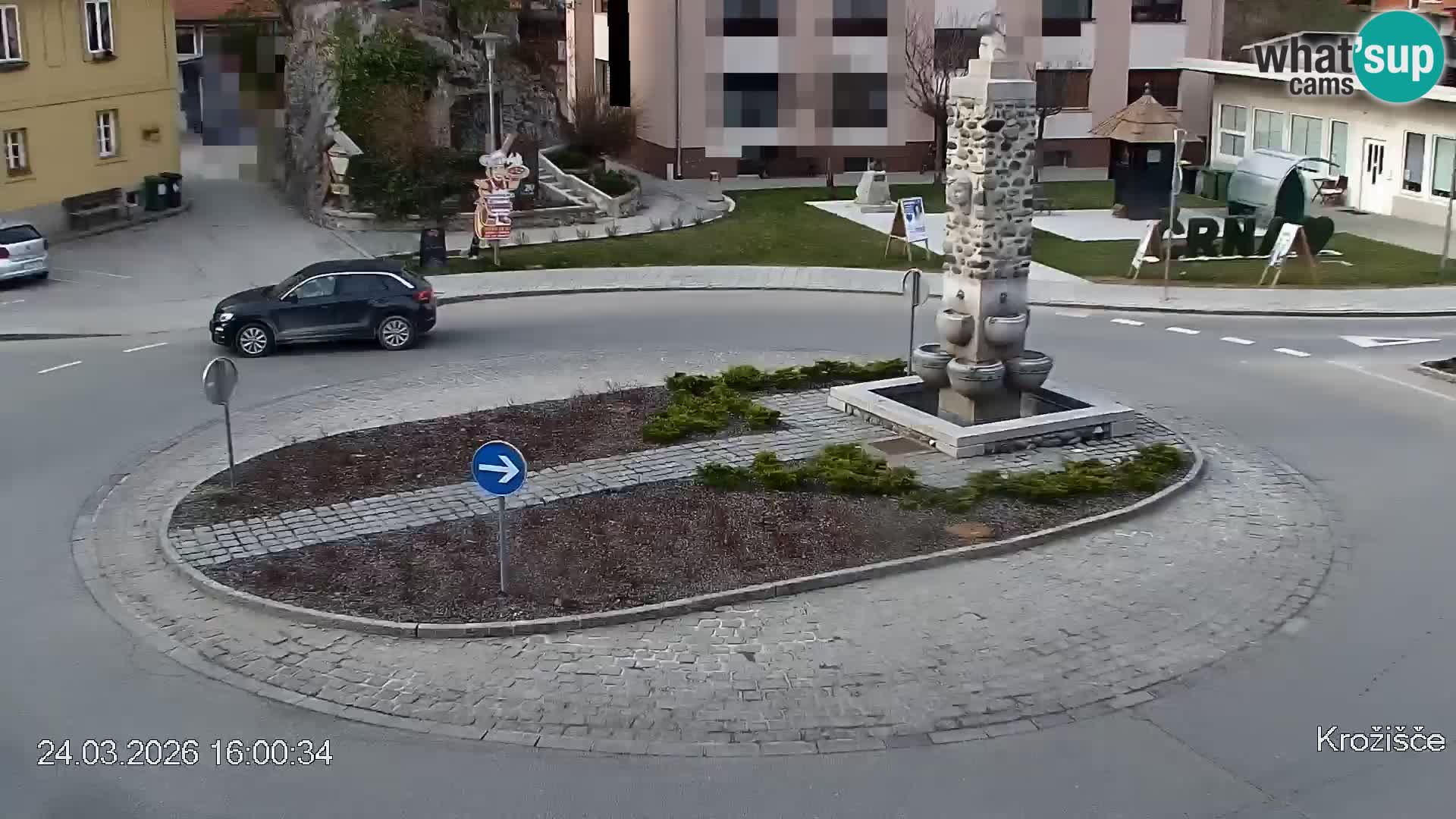 Črna na Koroškem Stadtzentrum | Koroška | Slowenien