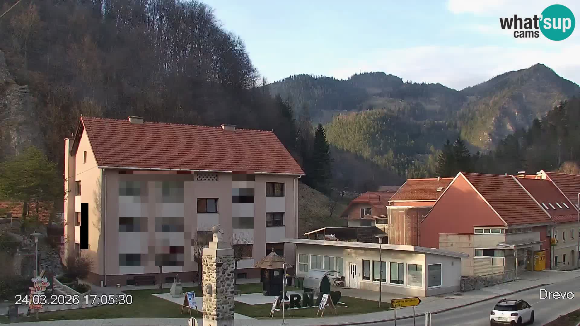 Črna na Koroškem Stadtzentrum | Koroška | Slowenien