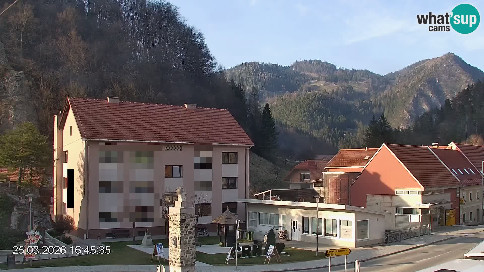 Črna na Koroškem Stadtzentrum | Koroška | Slowenien