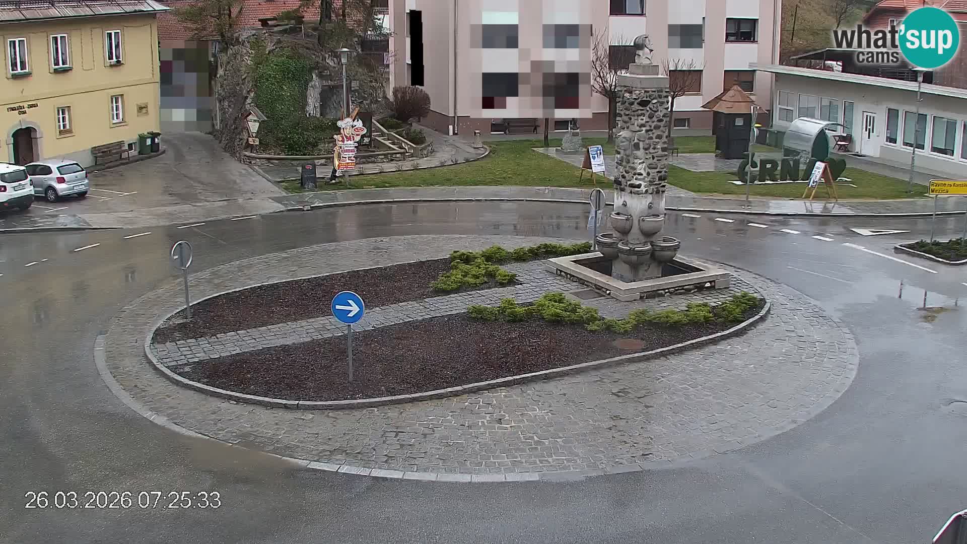 Črna na Koroškem Stadtzentrum | Koroška | Slowenien