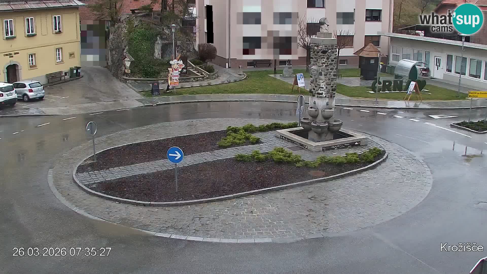 Črna na Koroškem Stadtzentrum | Koroška | Slowenien