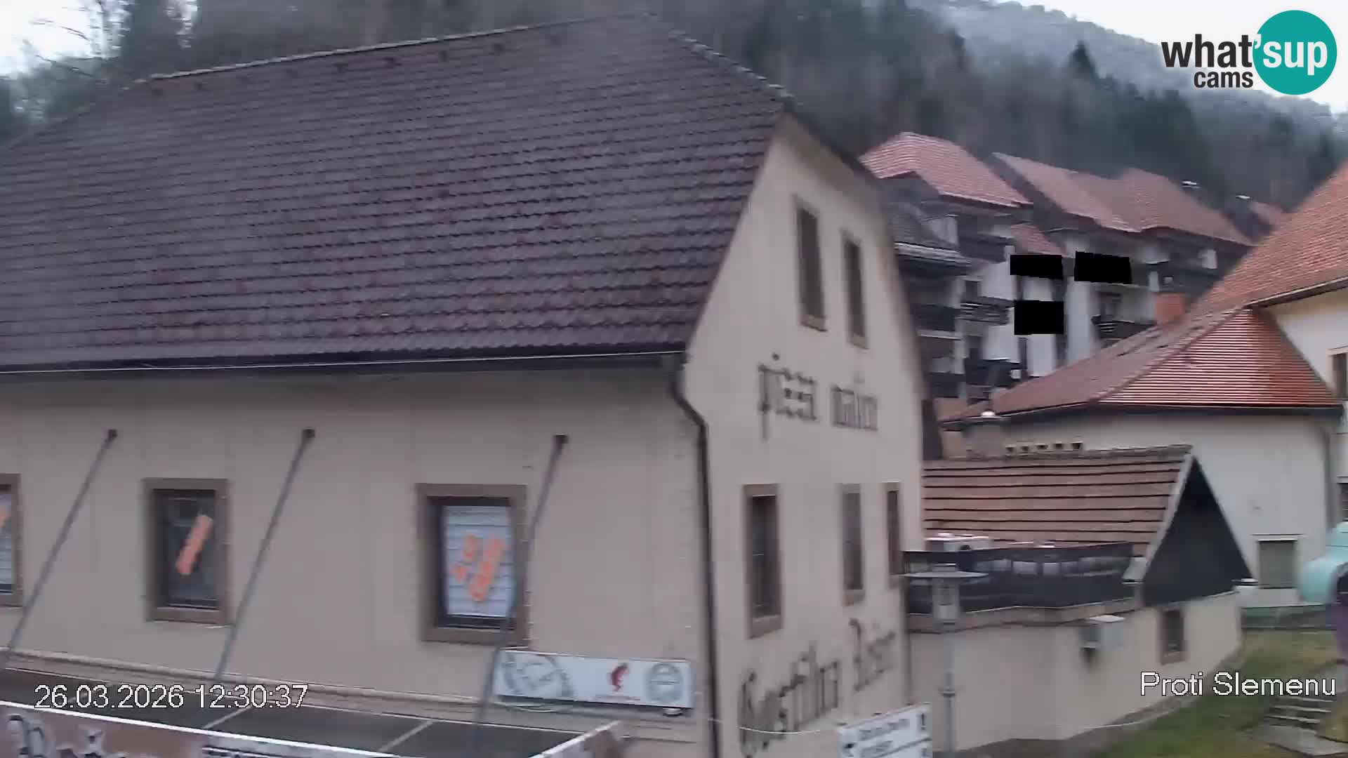 Črna na Koroškem Stadtzentrum | Koroška | Slowenien