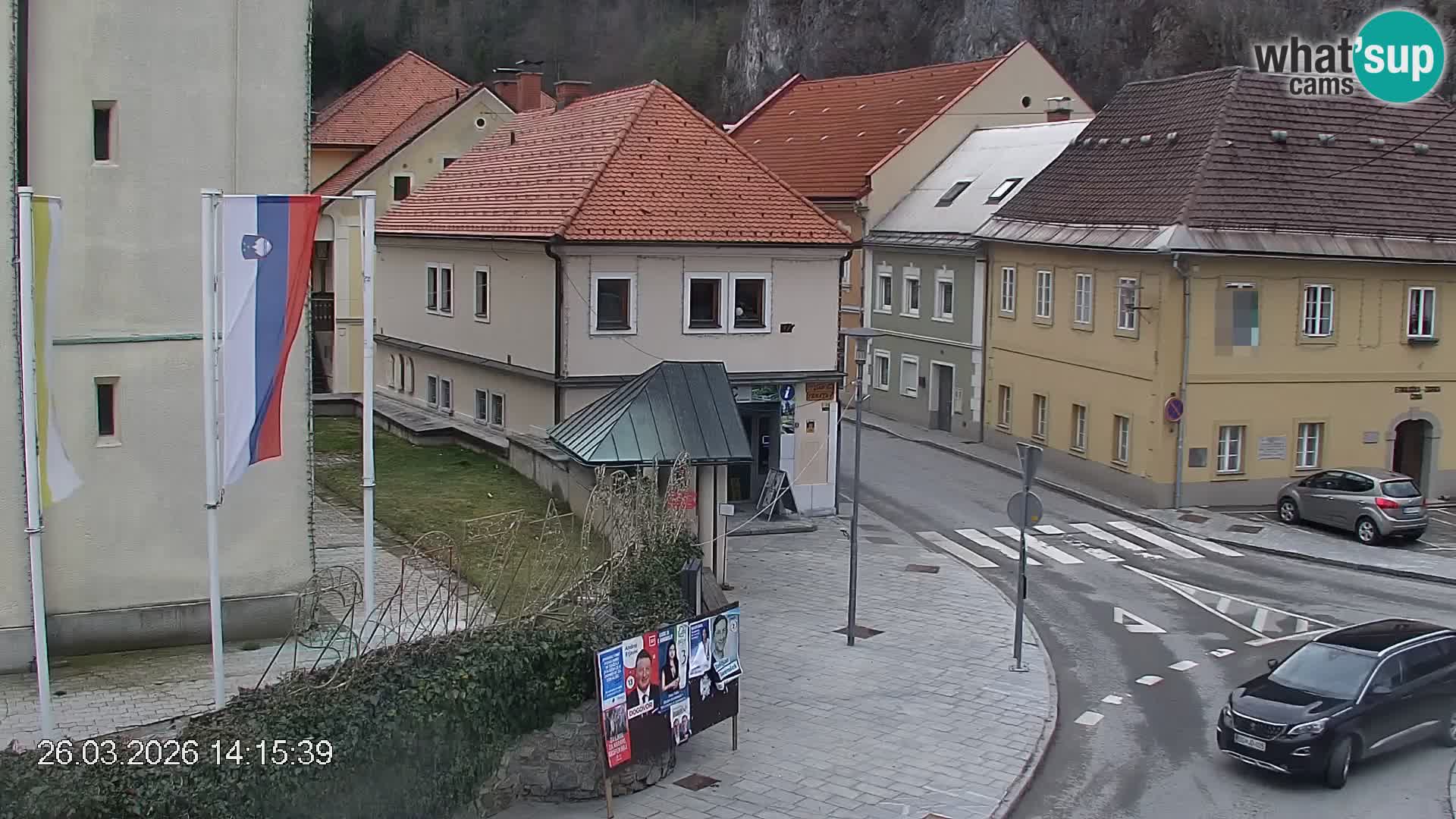 Črna na Koroškem Stadtzentrum | Koroška | Slowenien
