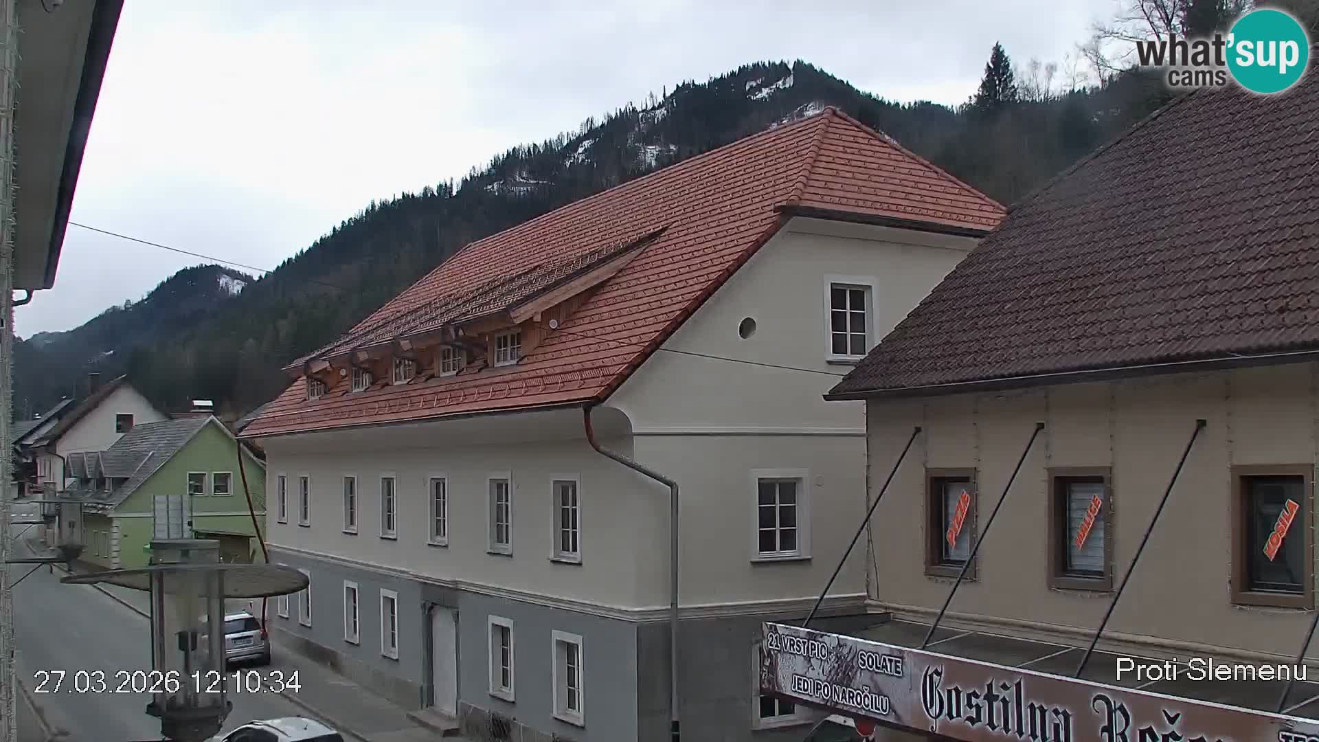 Črna na Koroškem Stadtzentrum | Koroška | Slowenien