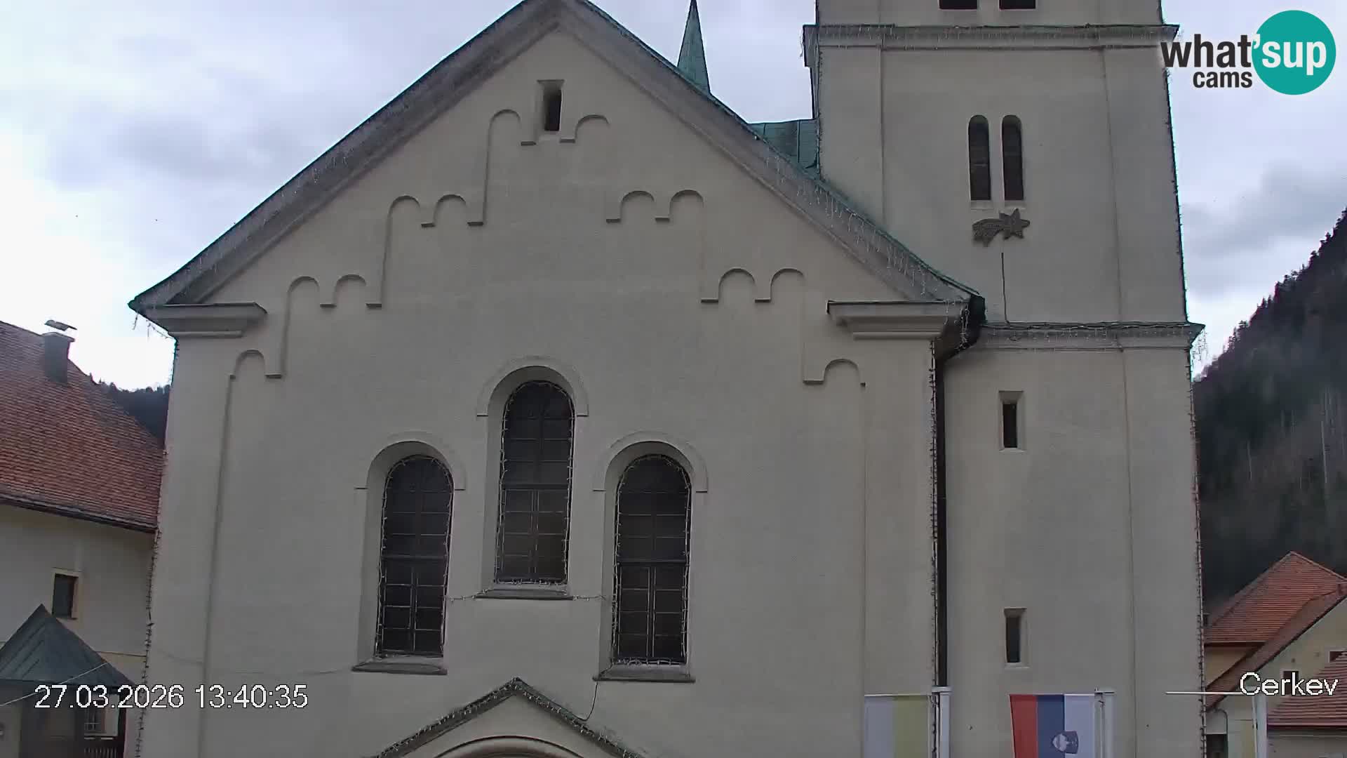 Črna na Koroškem Stadtzentrum | Koroška | Slowenien