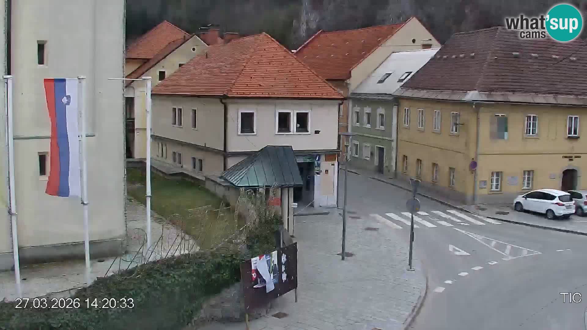 Črna na Koroškem Stadtzentrum | Koroška | Slowenien