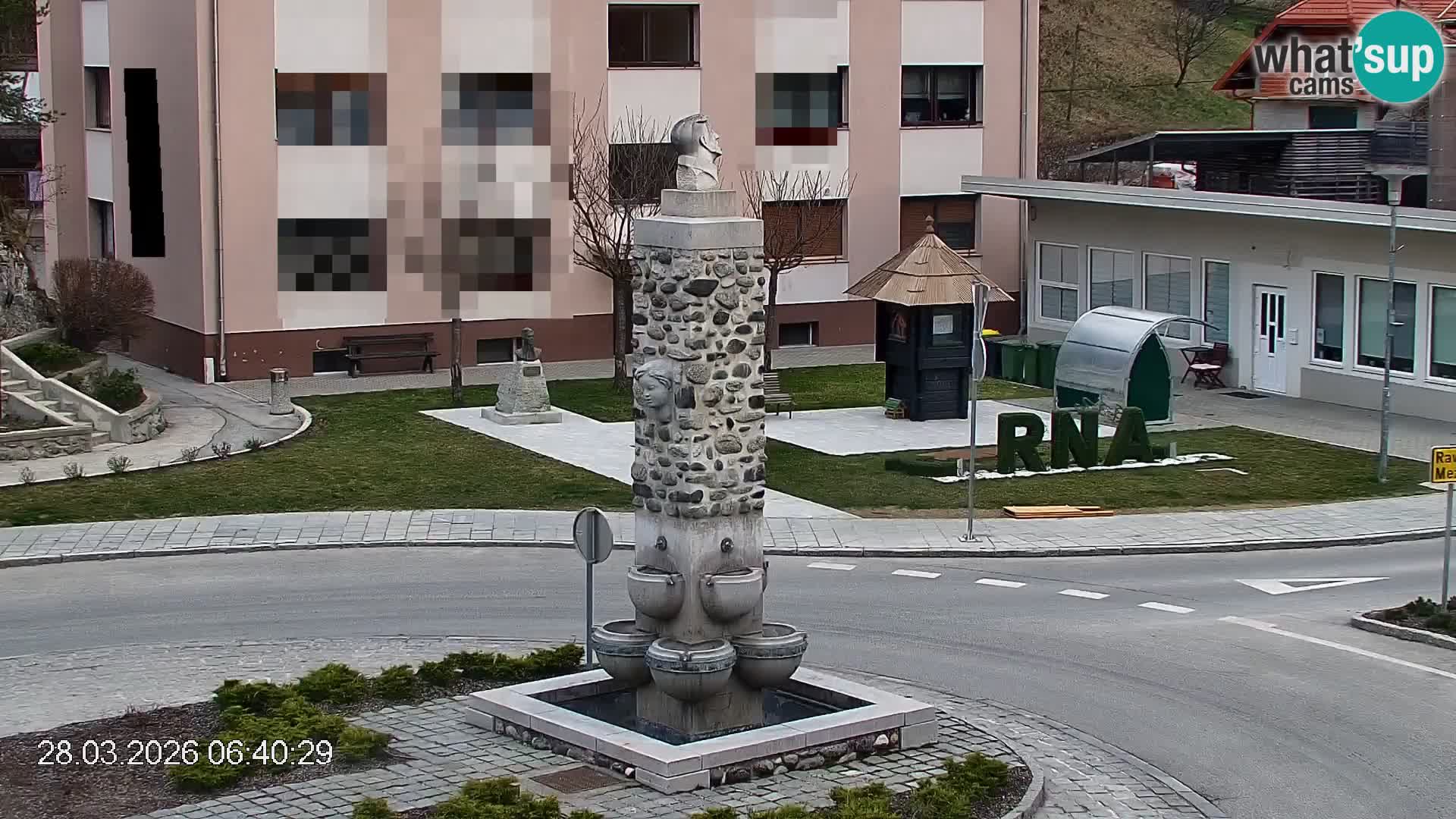 Črna na Koroškem Stadtzentrum | Koroška | Slowenien