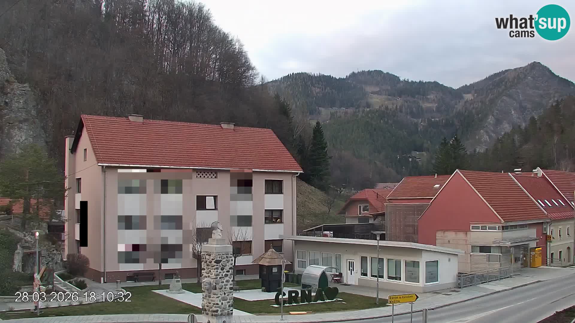 Središte grada Črne na Koroškem | Koroška | Slovenija