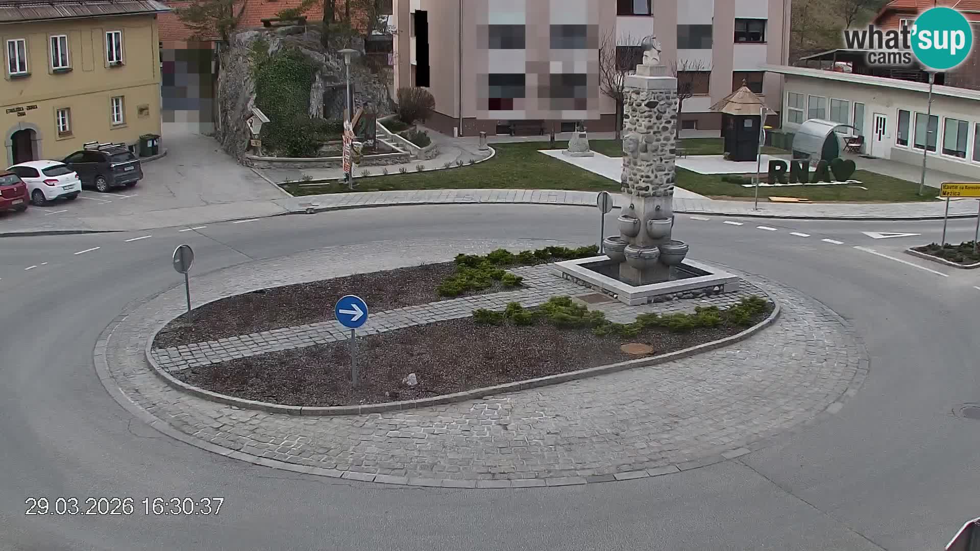 Črna na Koroškem Stadtzentrum | Koroška | Slowenien
