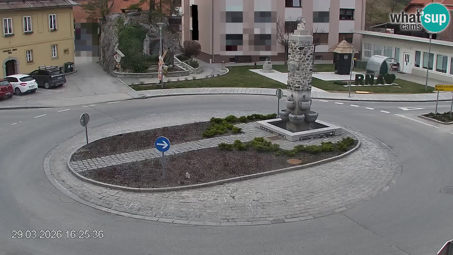 Črna na Koroškem Stadtzentrum | Koroška | Slowenien