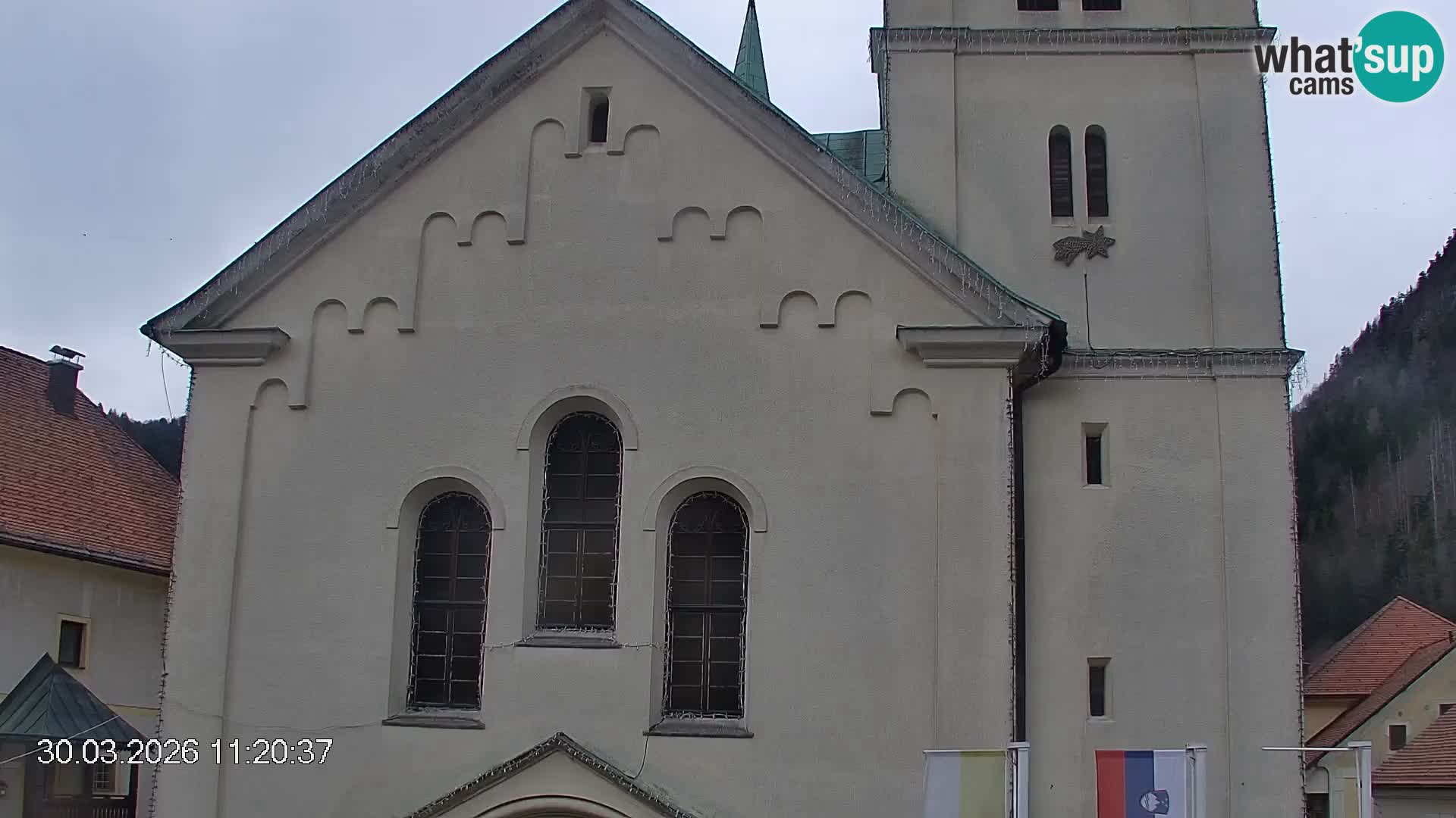 Črna na Koroškem Stadtzentrum | Koroška | Slowenien