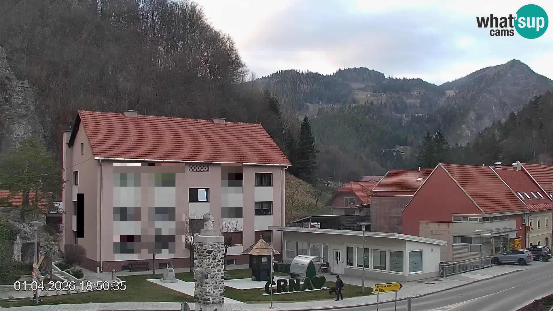 Črna na Koroškem Stadtzentrum | Koroška | Slowenien