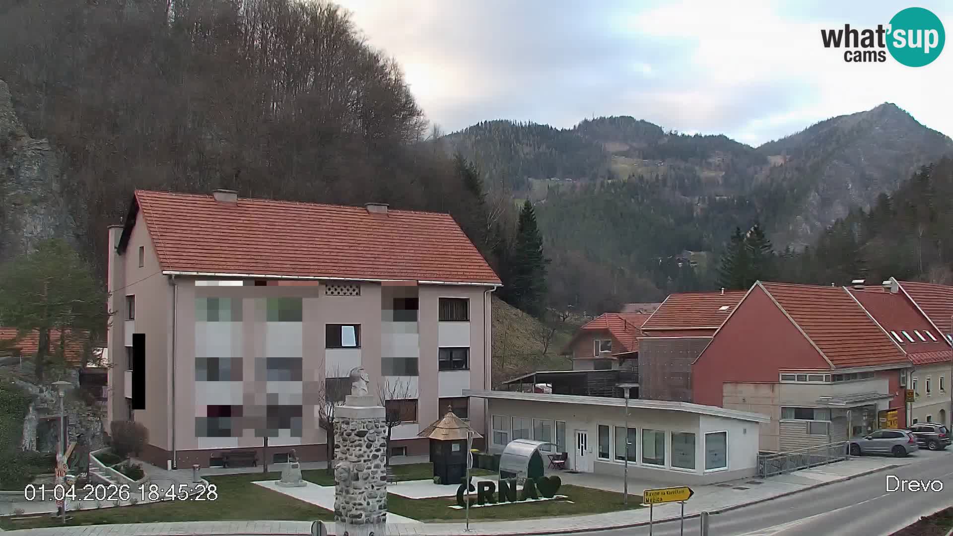 Črna na Koroškem Stadtzentrum | Koroška | Slowenien