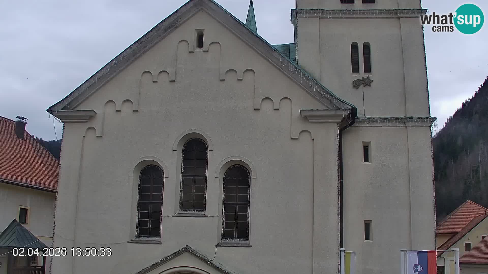 Črna na Koroškem Stadtzentrum | Koroška | Slowenien