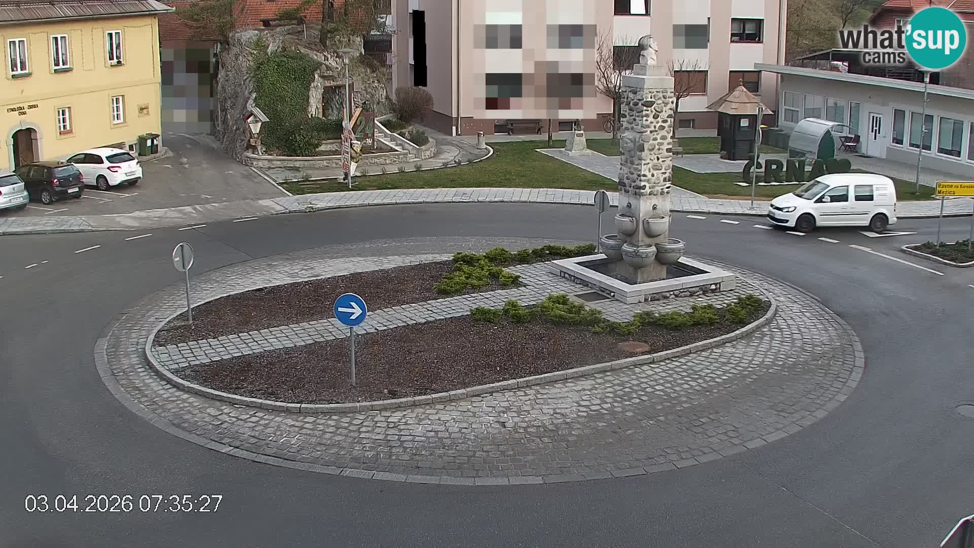 Črna na Koroškem Stadtzentrum | Koroška | Slowenien