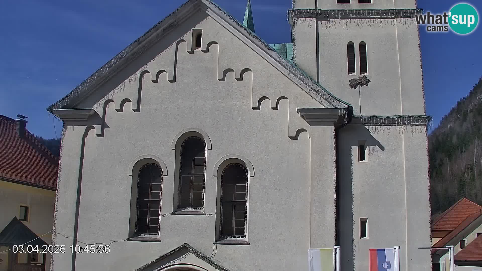 Črna na Koroškem Stadtzentrum | Koroška | Slowenien