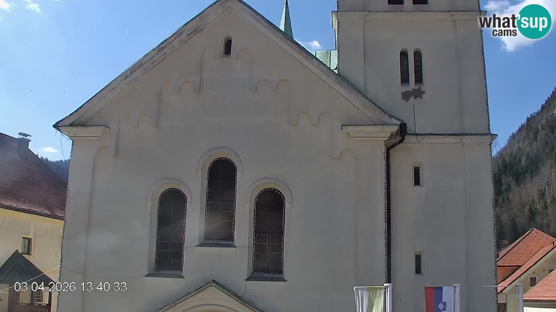 Črna na Koroškem Stadtzentrum | Koroška | Slowenien