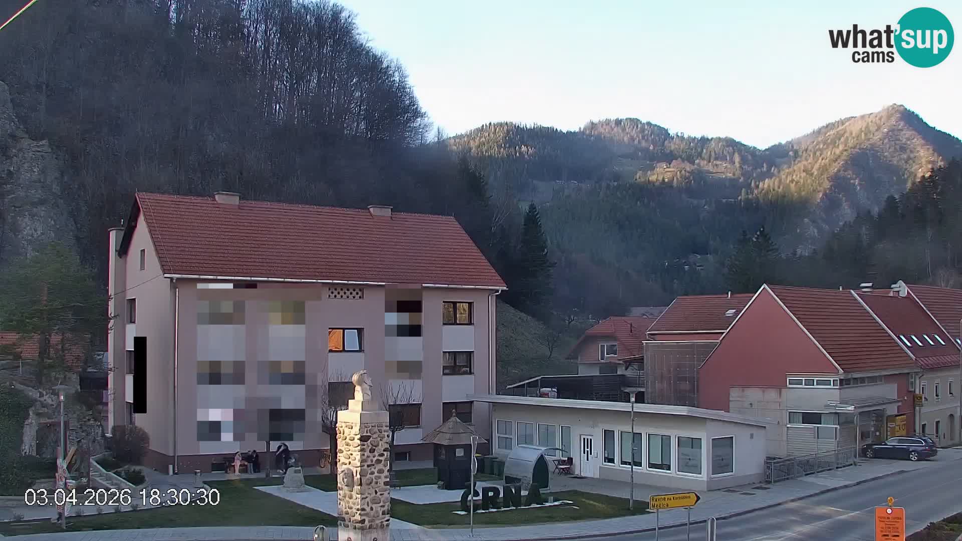 Črna na Koroškem mestno jedro | Koroška