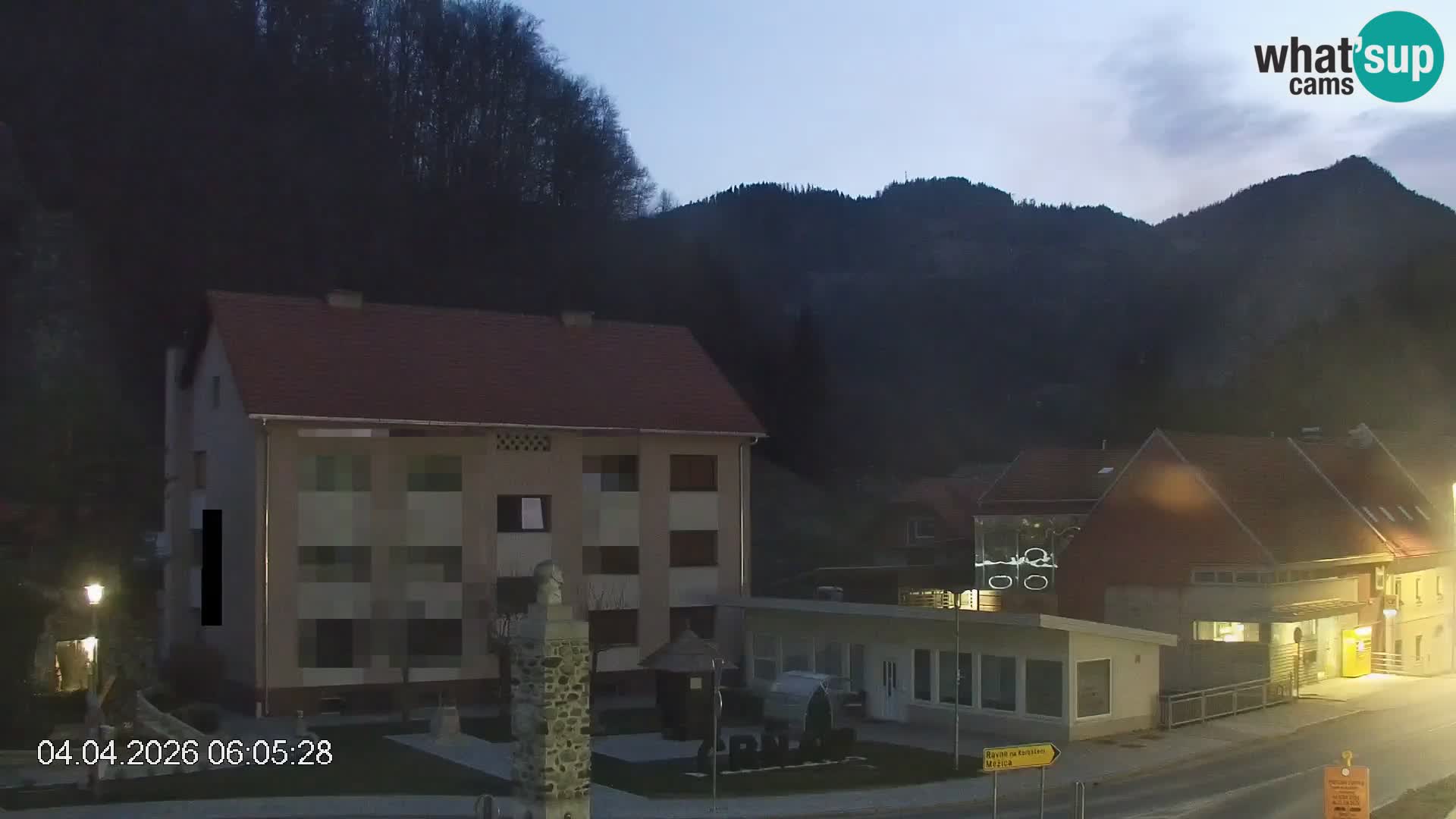 Črna na Koroškem Stadtzentrum | Koroška | Slowenien