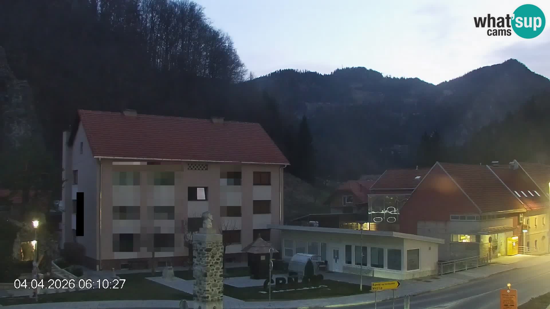 Črna na Koroškem Stadtzentrum | Koroška | Slowenien