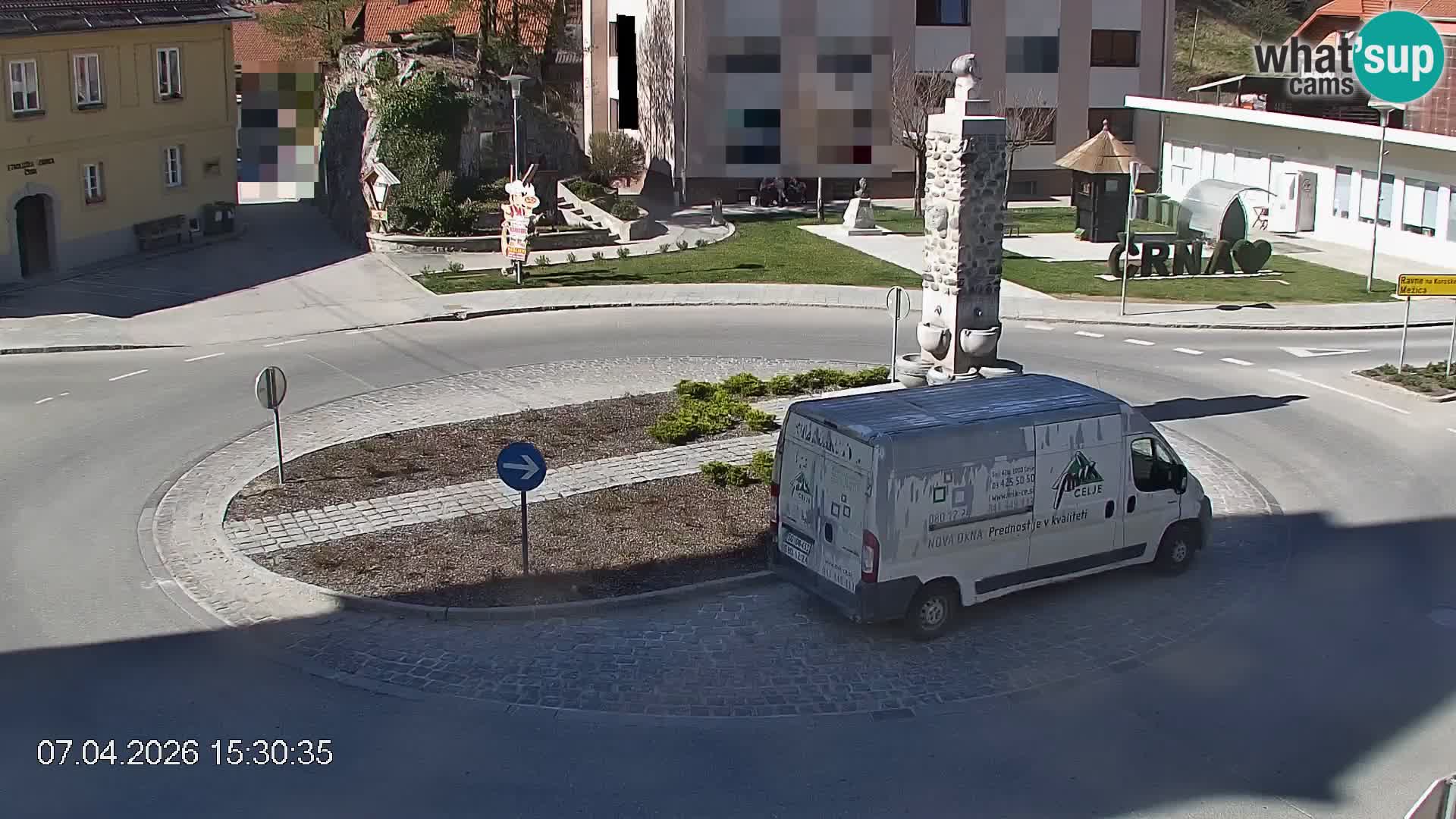 Črna na Koroškem Stadtzentrum | Koroška | Slowenien