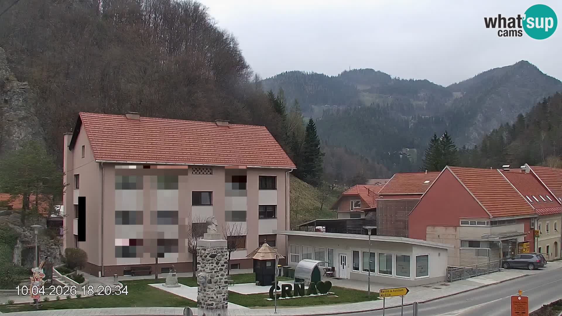 Črna na Koroškem Stadtzentrum | Koroška | Slowenien