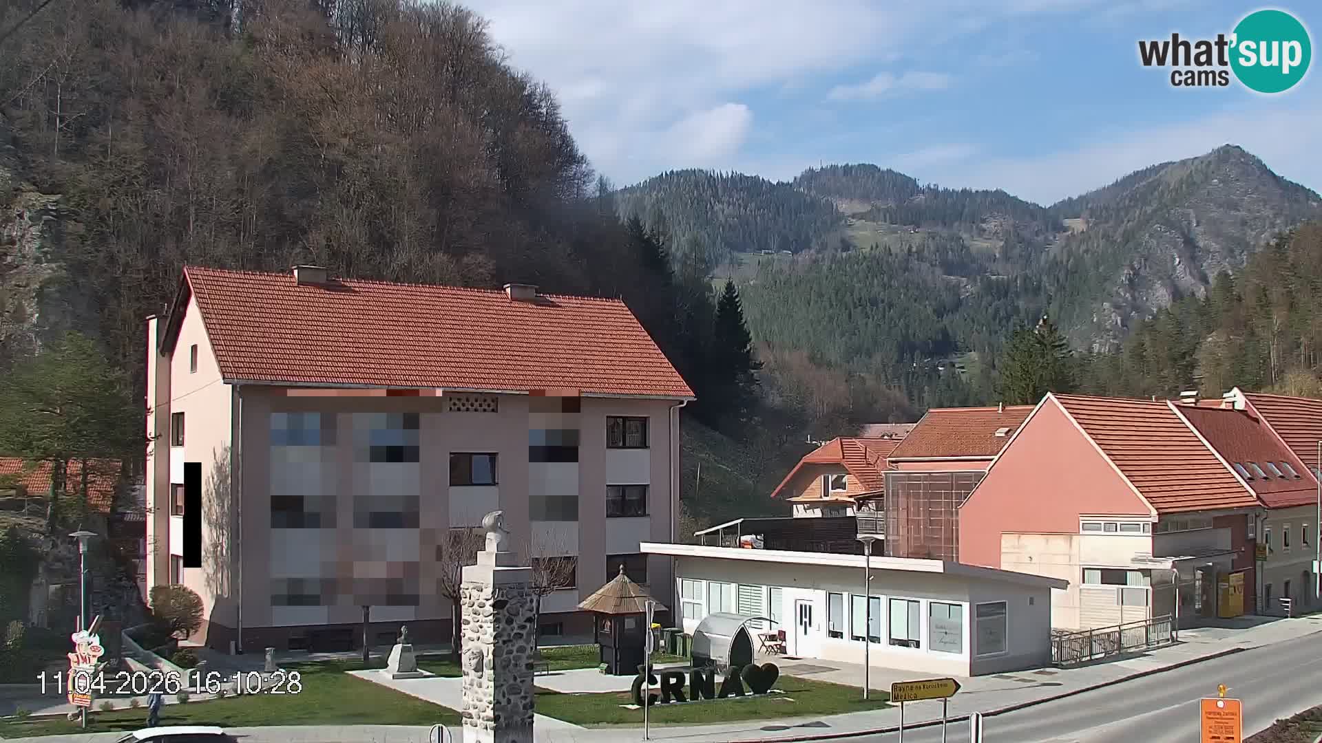 Črna na Koroškem Stadtzentrum | Koroška | Slowenien