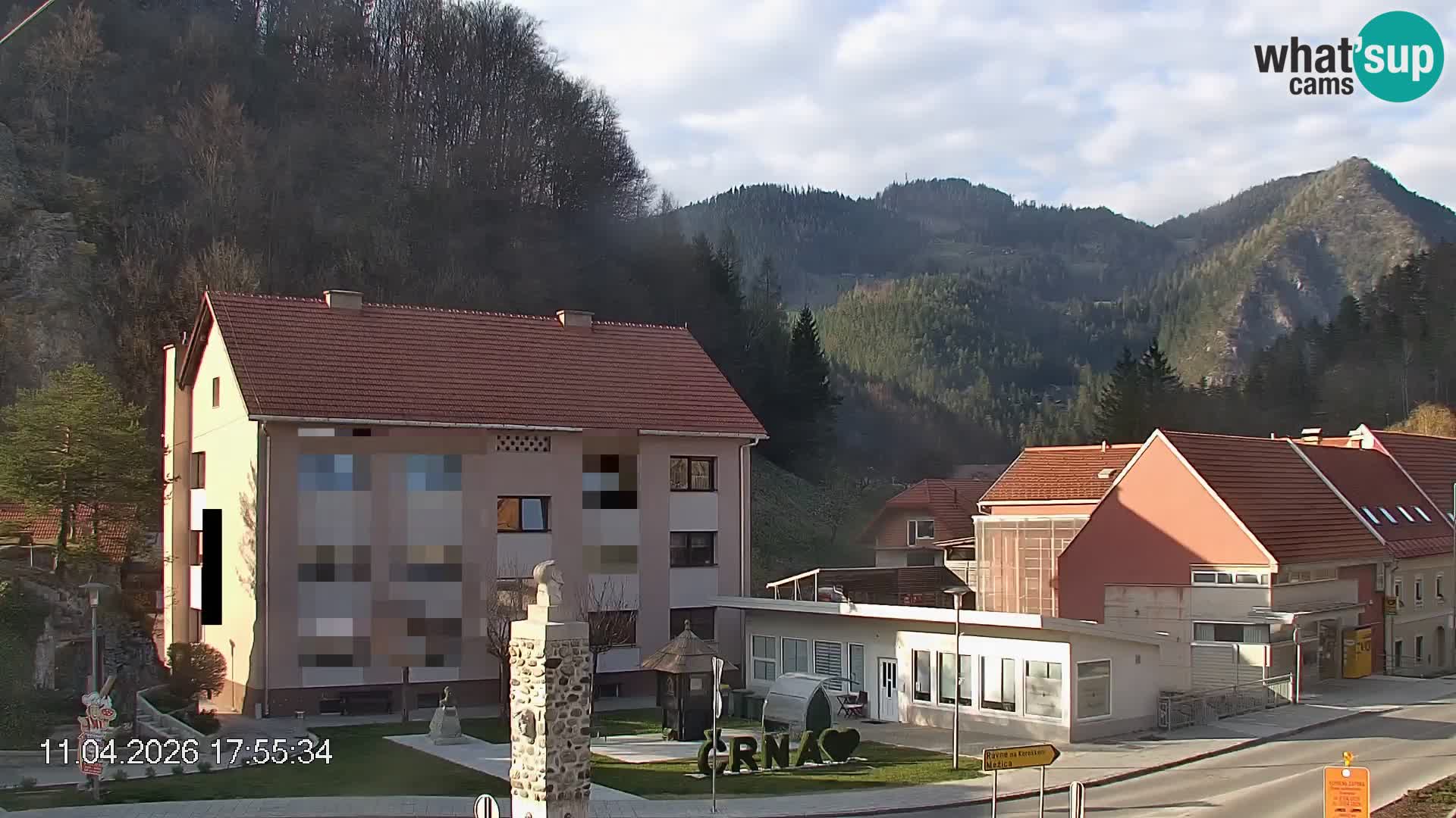 Črna na Koroškem Stadtzentrum | Koroška | Slowenien