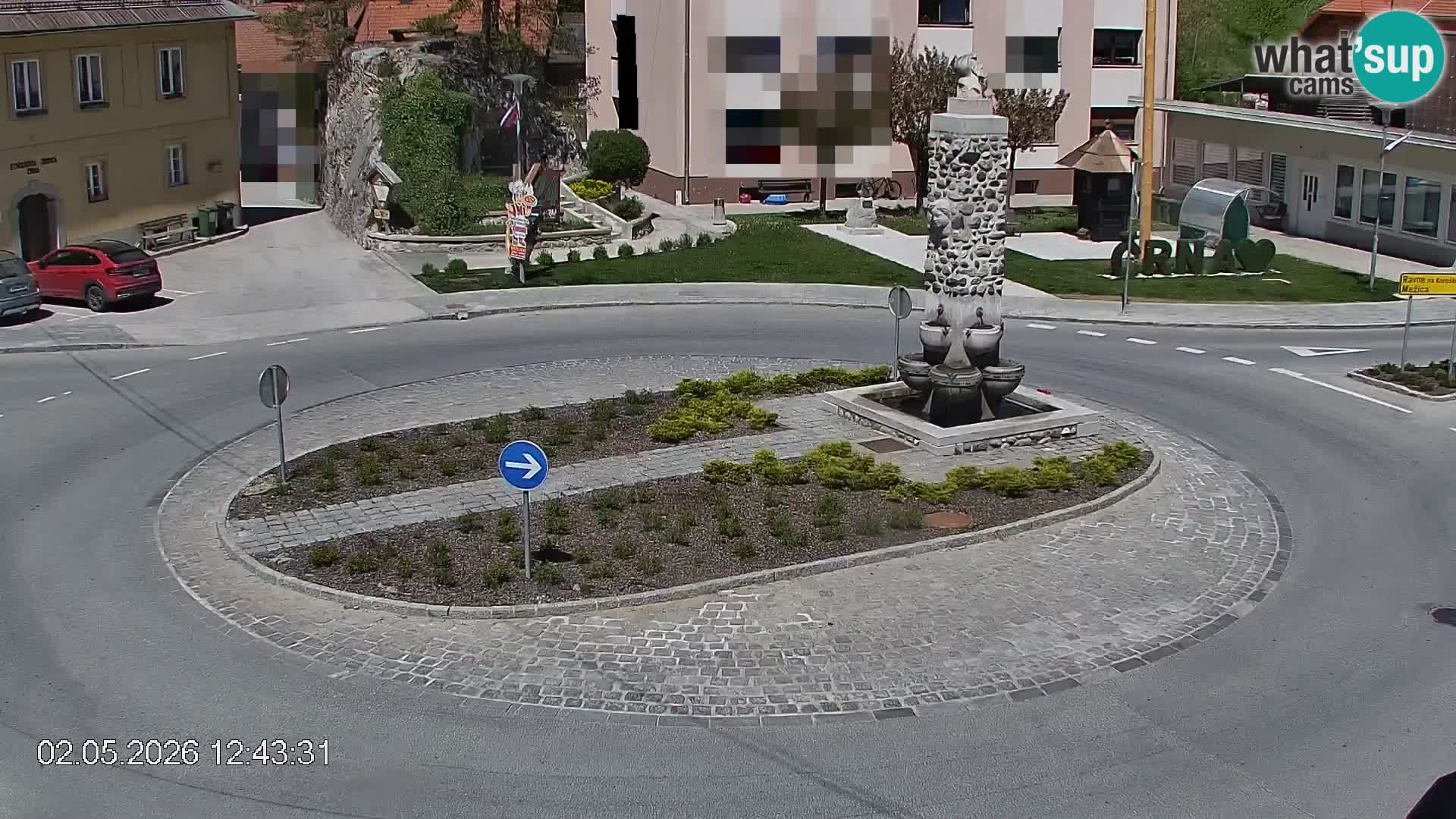 Črna na Koroškem Stadtzentrum | Koroška | Slowenien