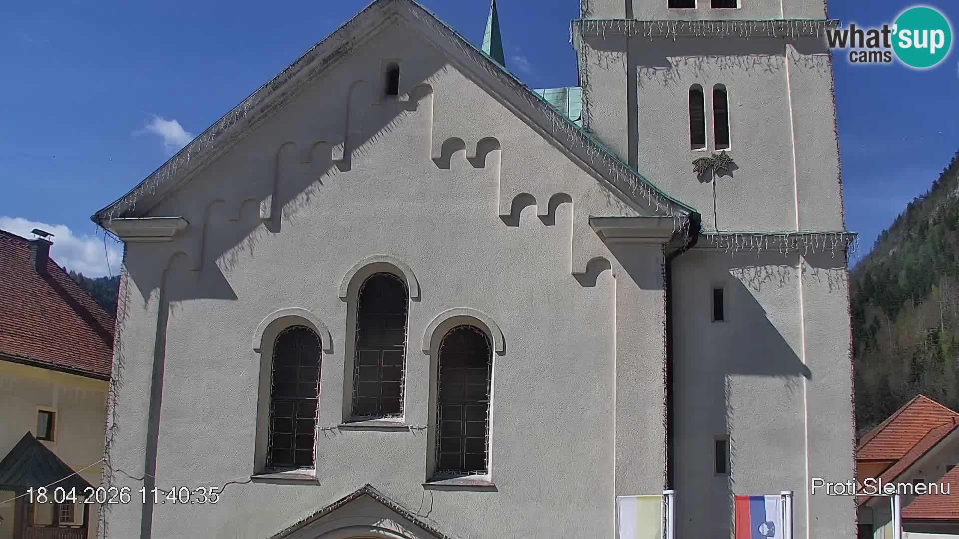 Črna na Koroškem Stadtzentrum | Koroška | Slowenien