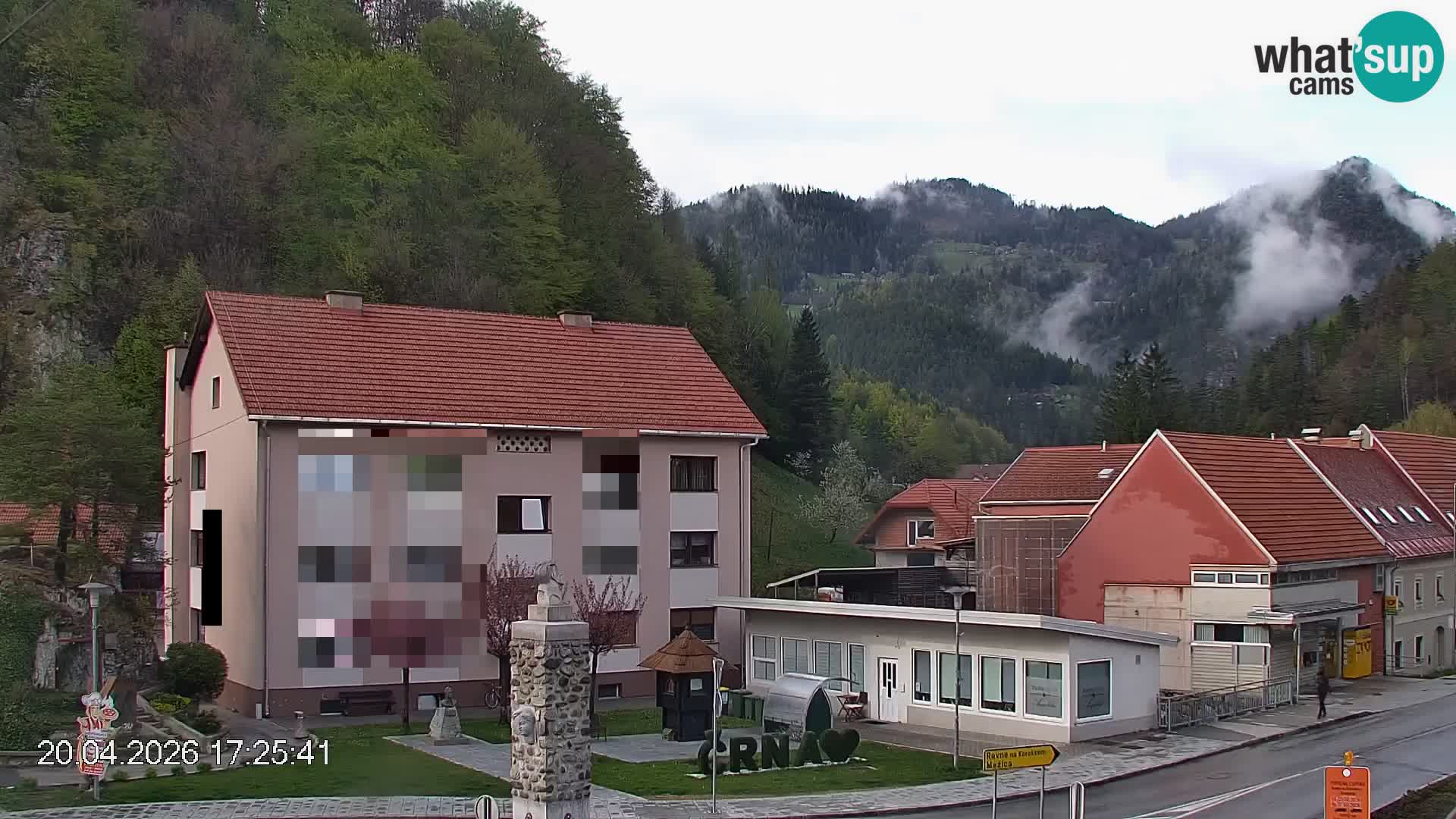 Črna na Koroškem Stadtzentrum | Koroška | Slowenien