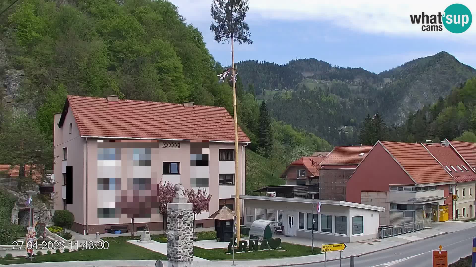 Črna na Koroškem Stadtzentrum | Koroška | Slowenien