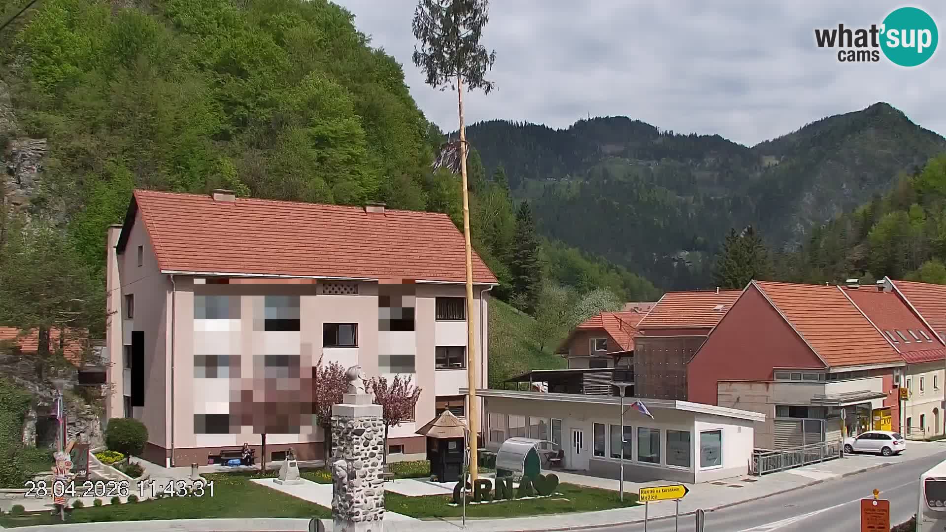 Črna na Koroškem Stadtzentrum | Koroška | Slowenien