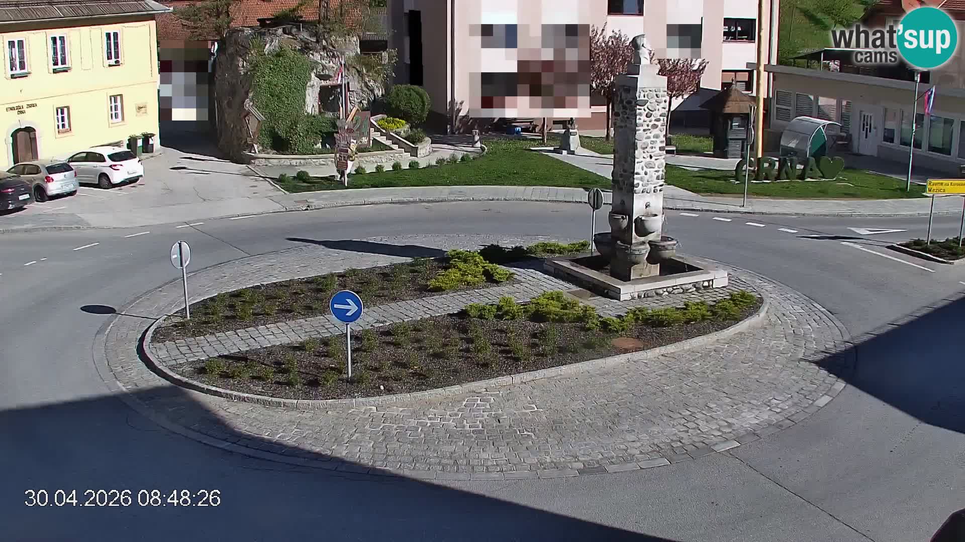 Črna na Koroškem Stadtzentrum | Koroška | Slowenien