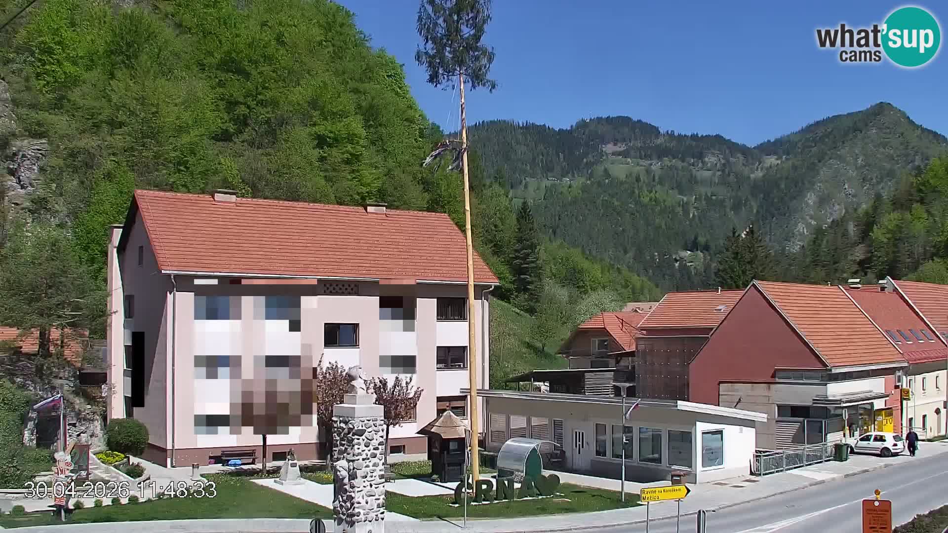 Centre-ville de Crna na Koroskem | Koroska | Slovénie