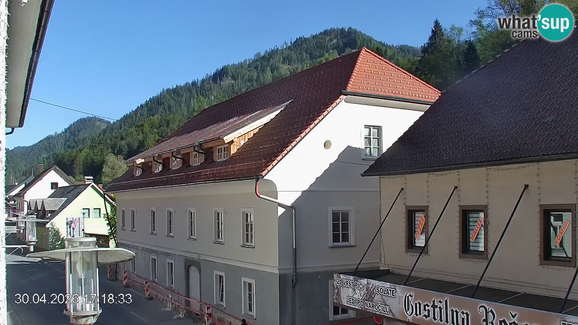 Črna na Koroškem Stadtzentrum | Koroška | Slowenien