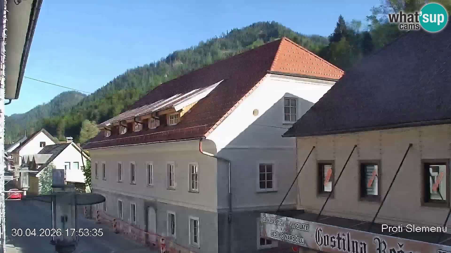 Črna na Koroškem Stadtzentrum | Koroška | Slowenien