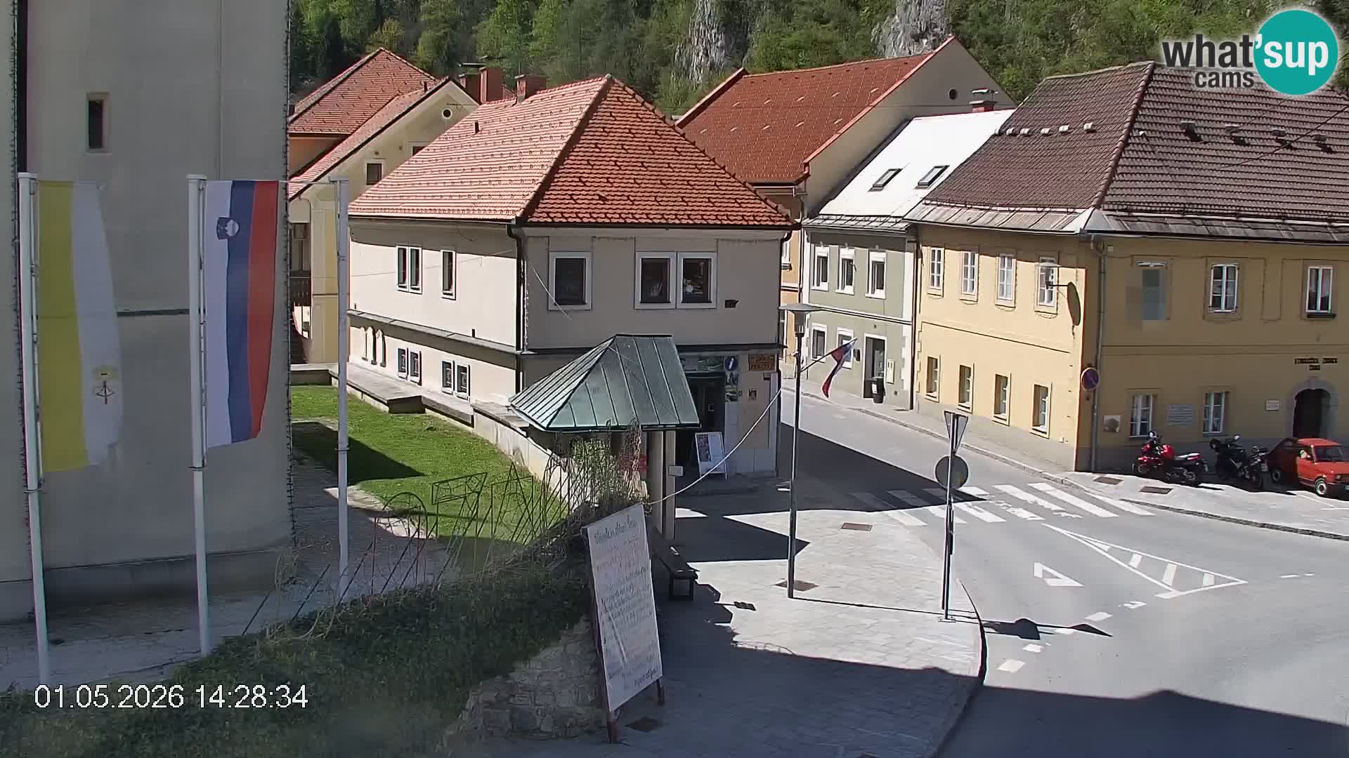 Črna na Koroškem Stadtzentrum | Koroška | Slowenien